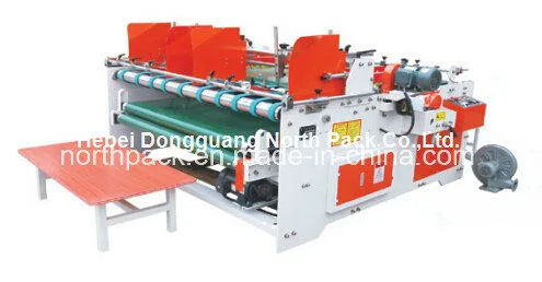 Semi-auto Press Type Folding Gluing Carton Making Machine