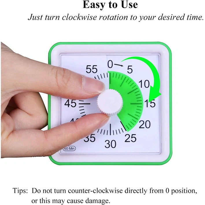 Green 60 Minute Visual Timer