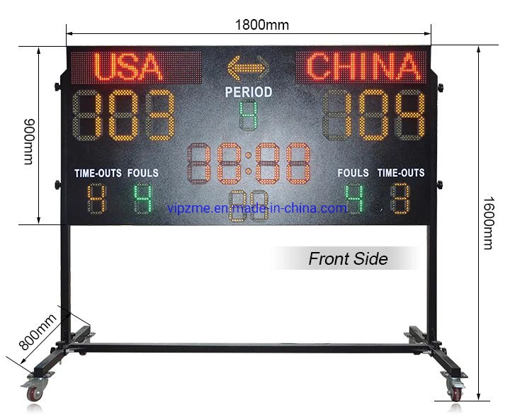 Outdoor Electronic Digital Baketball 24 Seconds LED Scoreboard