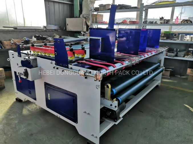 Press Model Fold Gluer Machine is used for corrugated carton