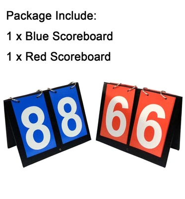 2 Digital High Quality Hand Push Scoreboard