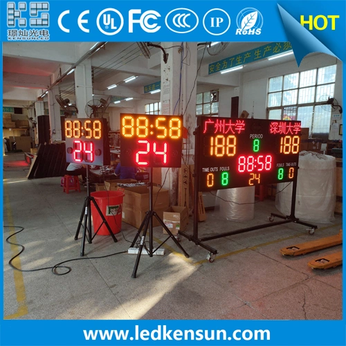 Outdoor Electronic Digital Baketball 24 Seconds LED Scoreboard