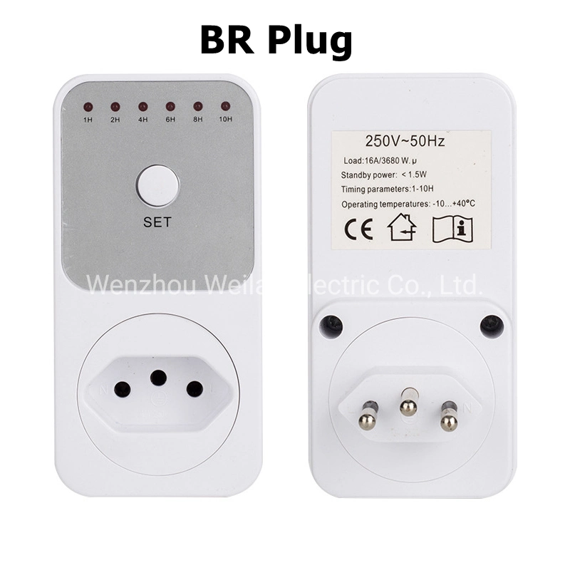 Electronic Timer Swtich AC 220V Countdown Timer Switch Controller 6 Groups Timing Control Tools