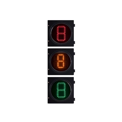 200mm 300mm LED Warning Traffic Signal Lamp Traffic Light Module Countdown Timer